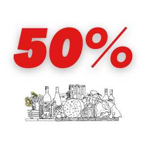 50% Rabatt