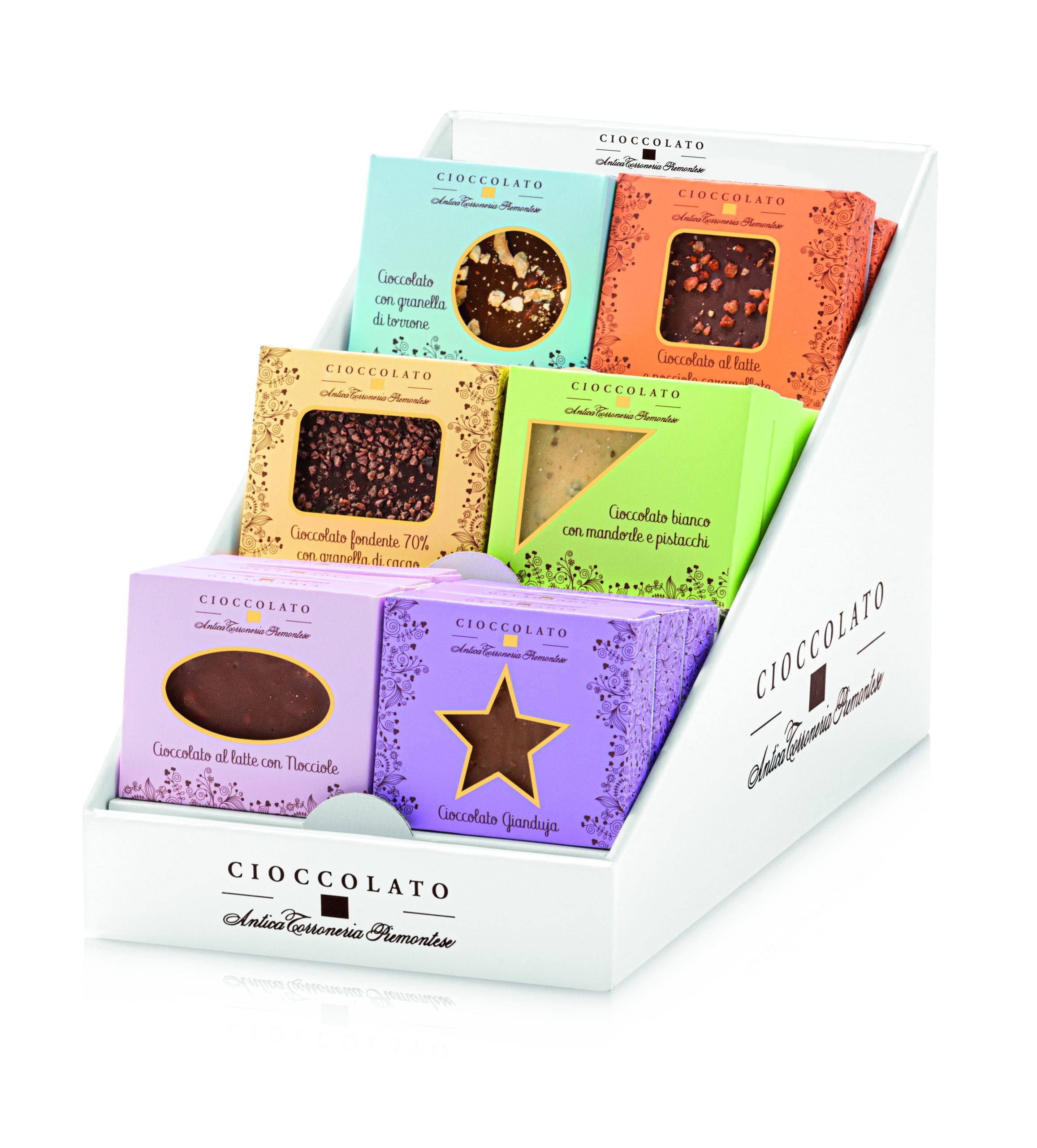 Choklad La Perfetta Display MINI 18x40g 720g Antica Torroneria
